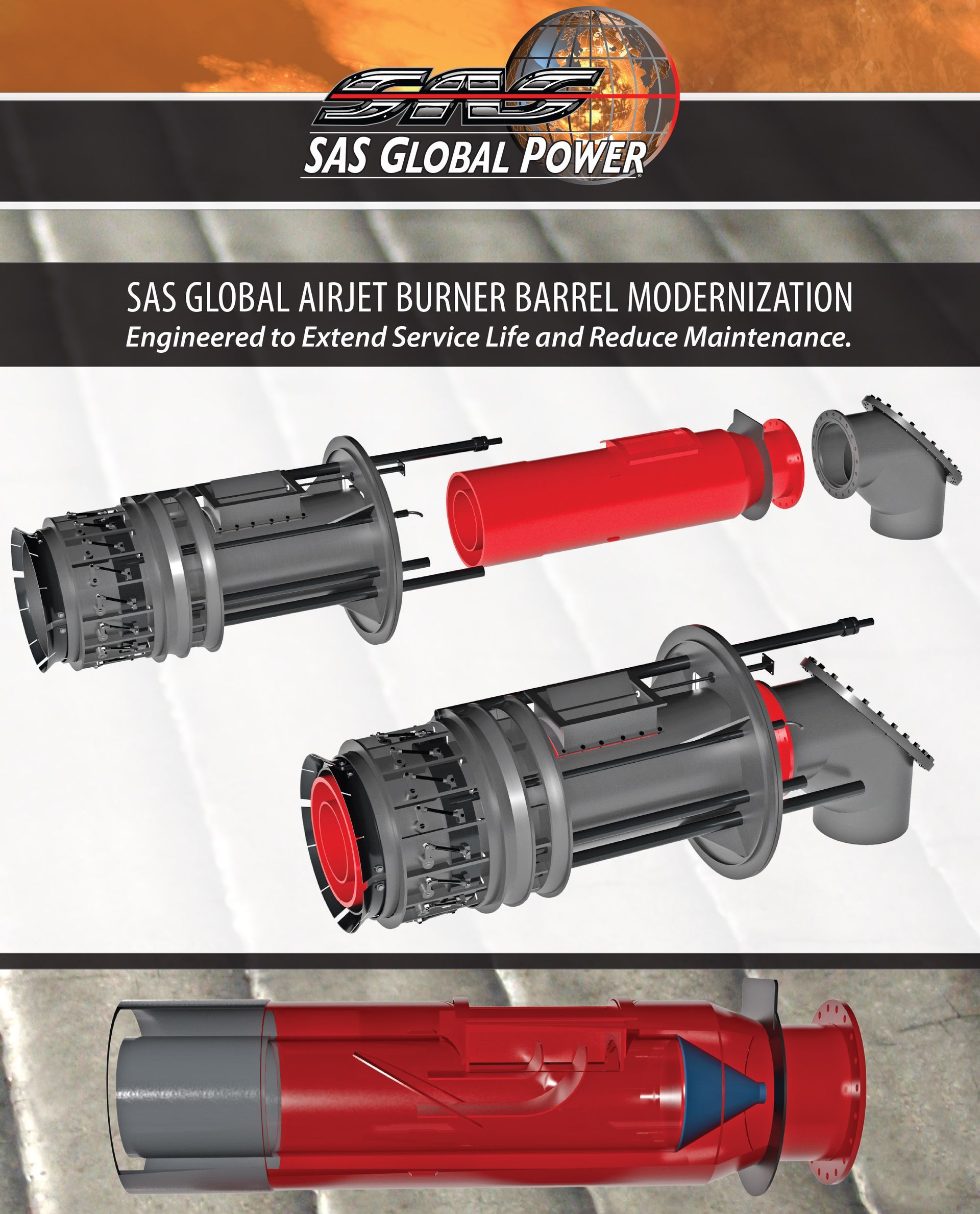 SAS Airjet Modernization - Long Service Life Barrel