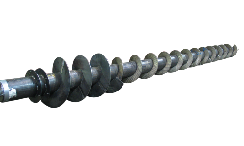 Asphalt paver auger