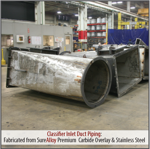 Ball Mill Inlet Piping