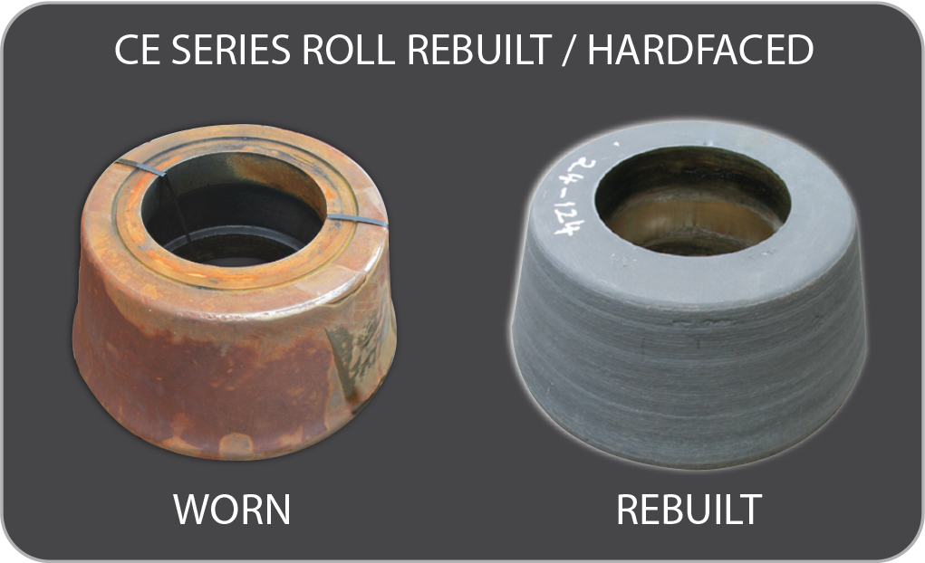 CE Series Tire Hardfacing - Rebuild