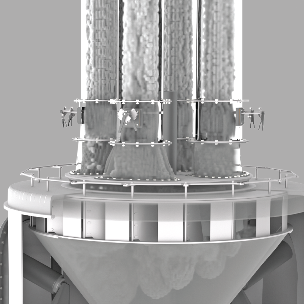 CE RP Coal Mill Modernization - SAS CFPD balanced mill fuel pipes