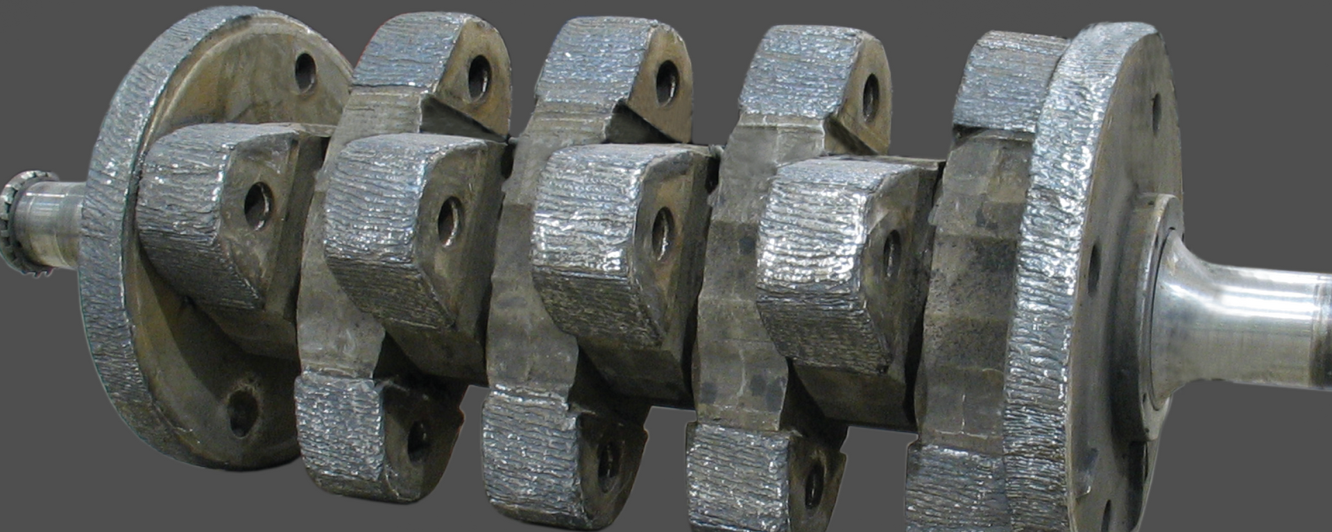 crusher rotor rebuild - crusher rotor hardfacing