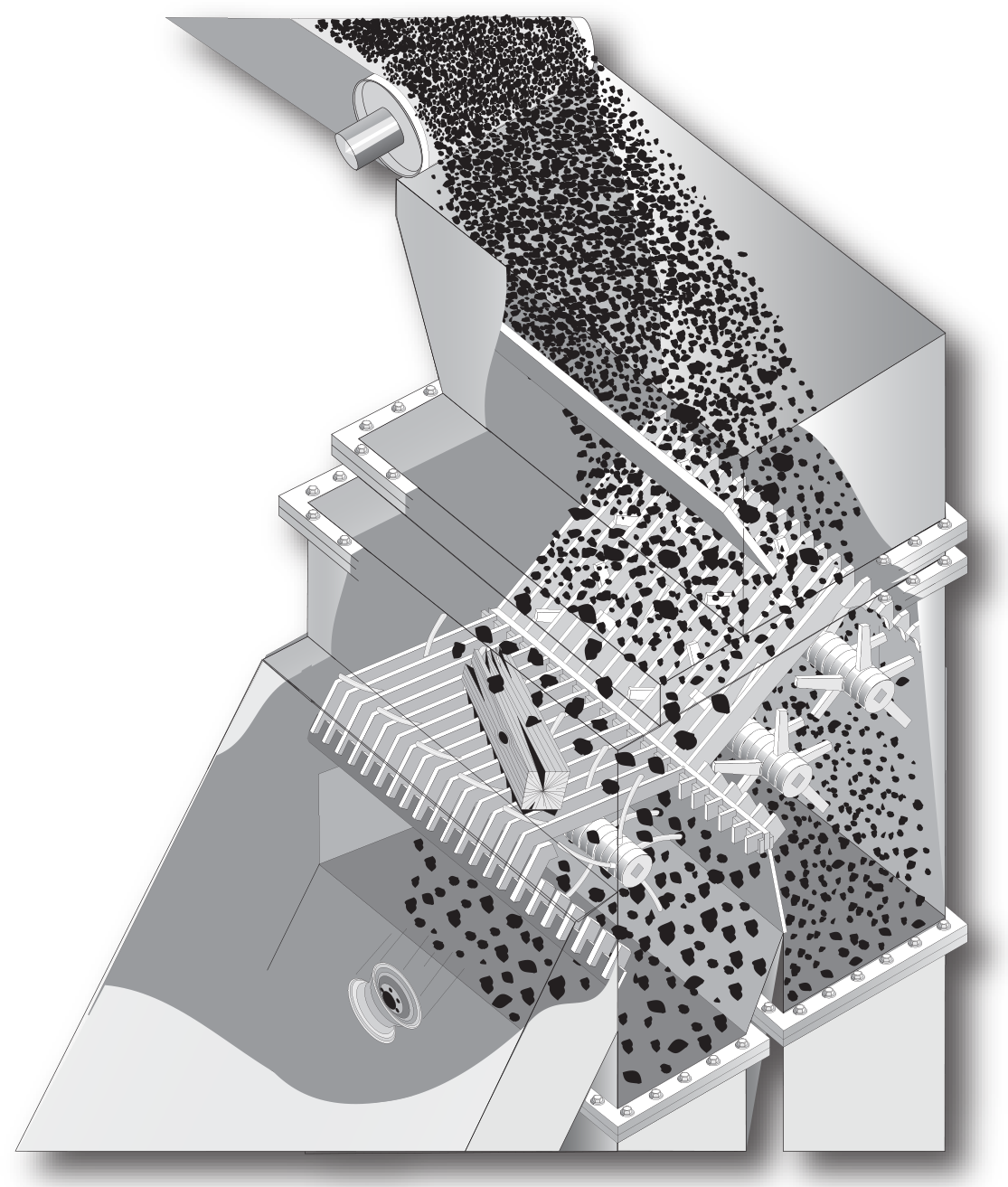 SAS Patented Debris Separator System