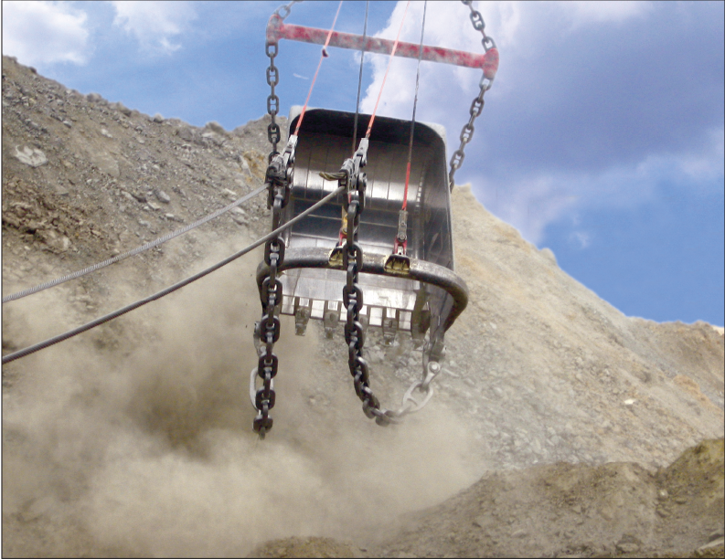 SAS Premium Dragline Bucket Wear Resistant Liner Systems