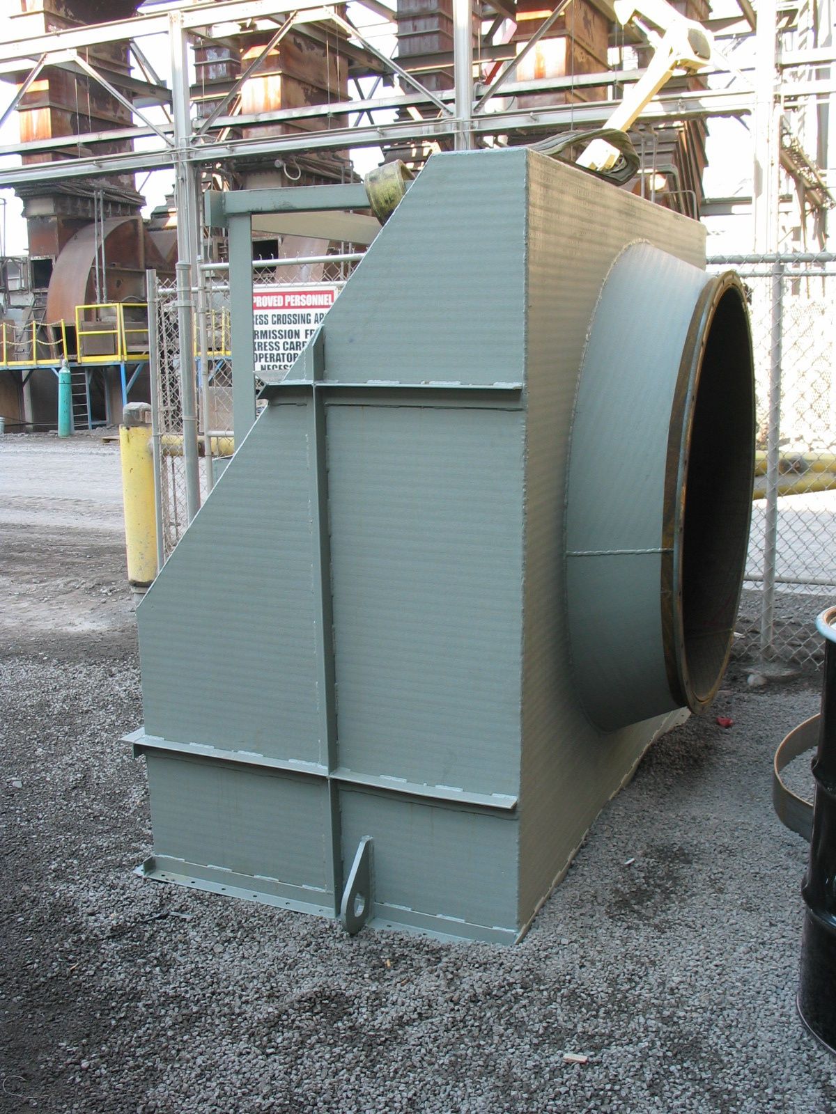 BOF Basic Oxygen Furnace Fan Housing