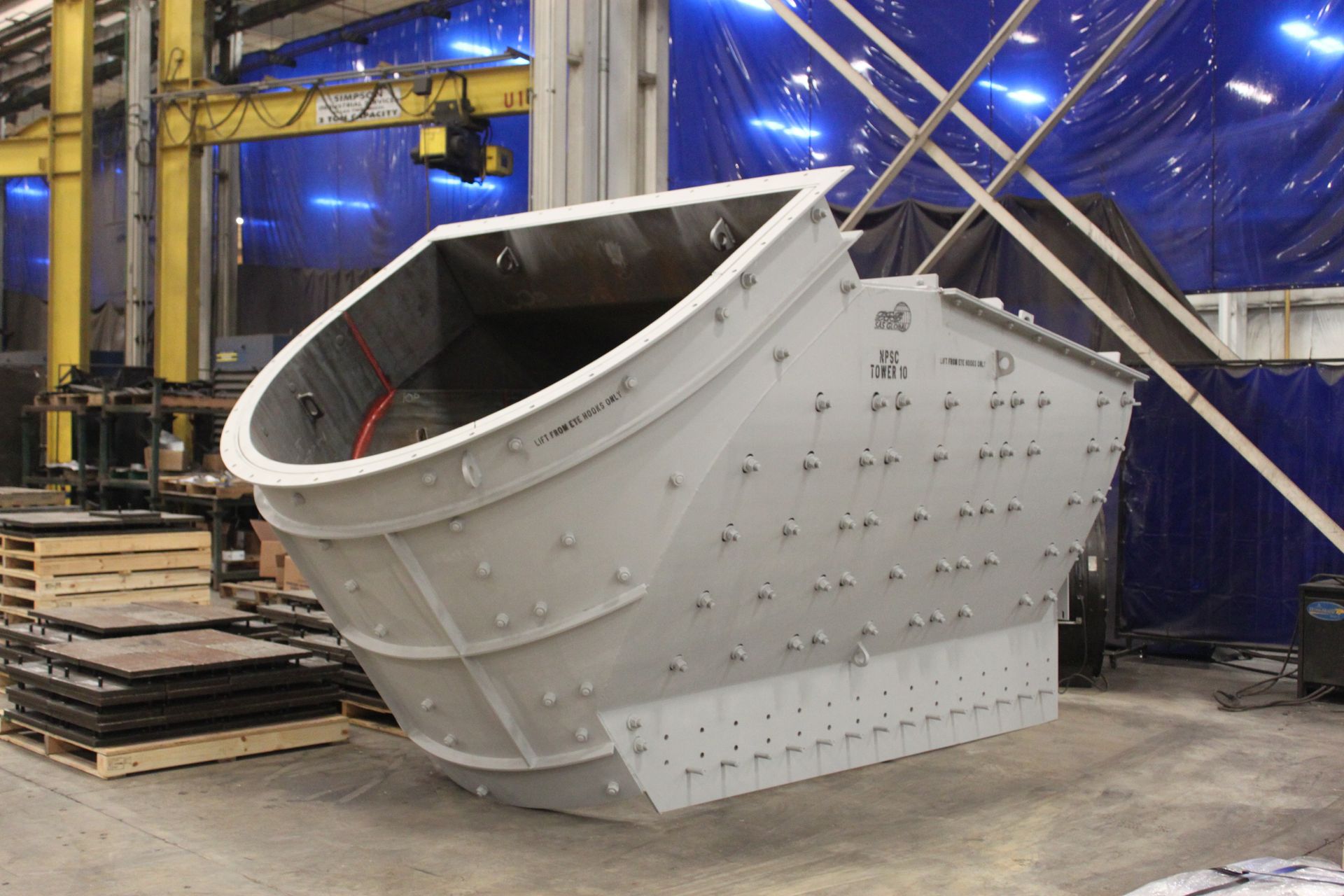 Premium Wear Resistant Chutes and Hoppers
