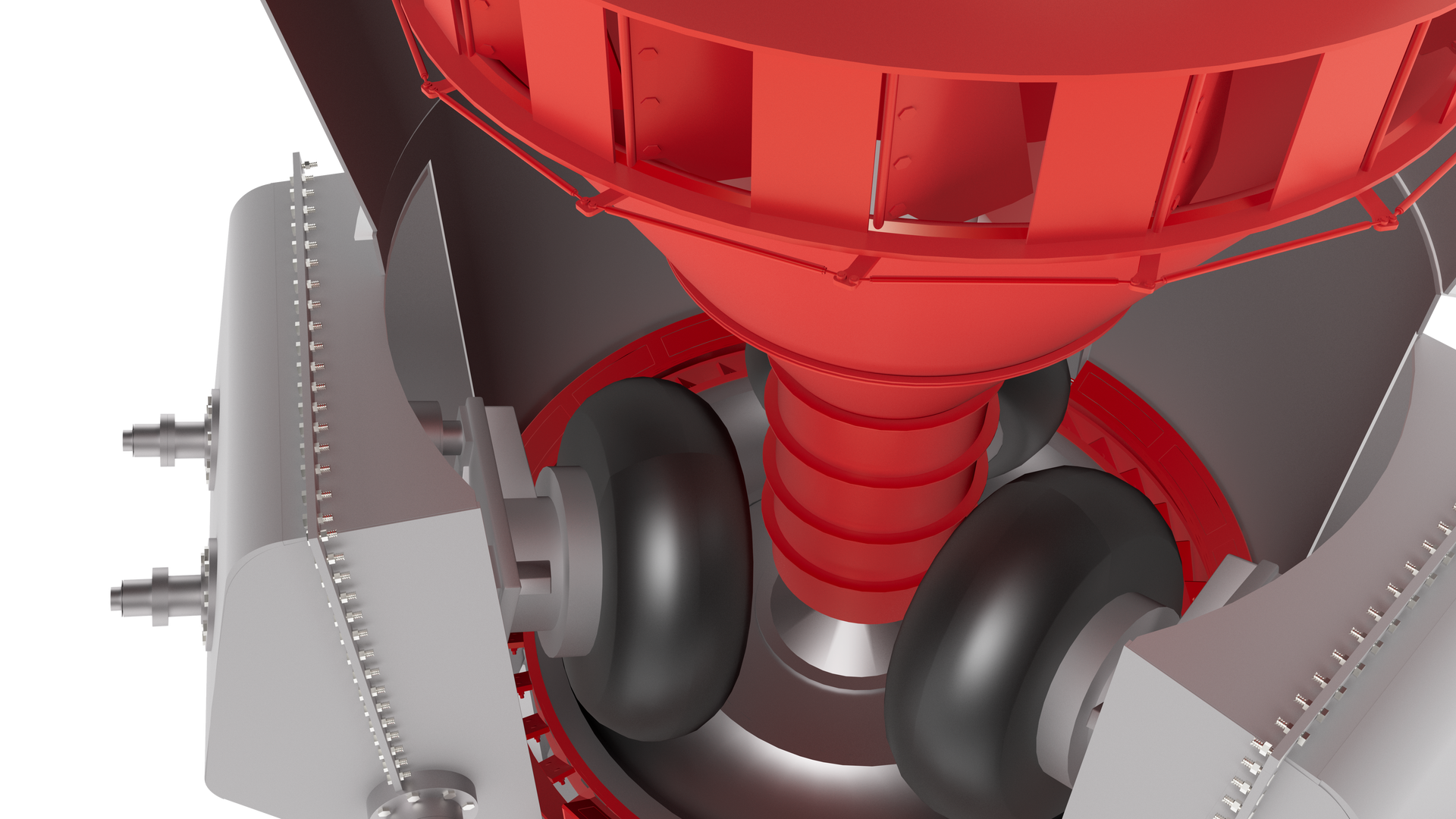 MBF Series Coal Mill rotating vane wheel