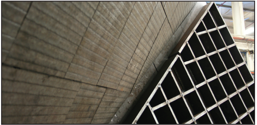 Direct Reduction Iron Facility wear resistant liners
