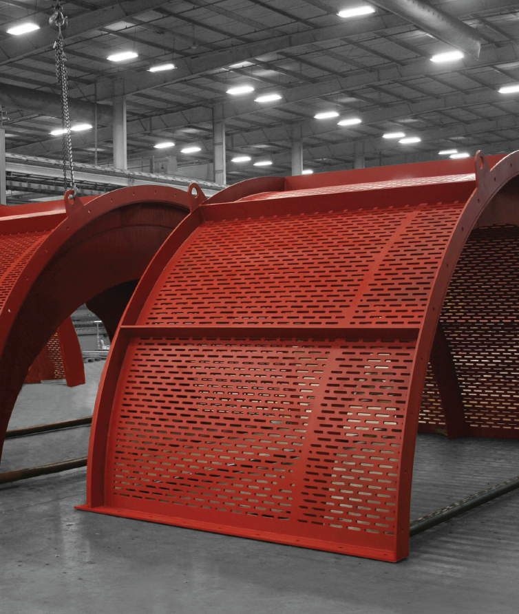 large trommel screen - wear resistant - long service life