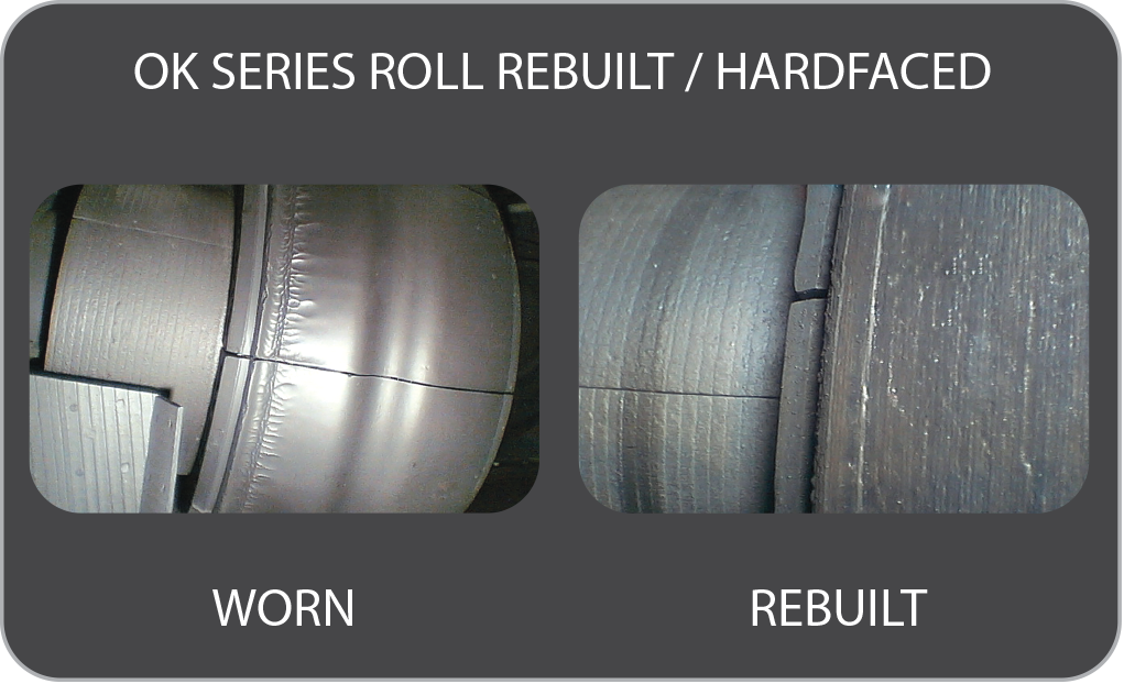 OK Series Roll Hardfacing - Rebuild