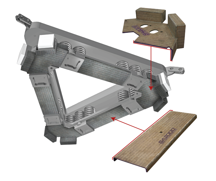 SAS MPS Series Pressure Frame Wear Protection System