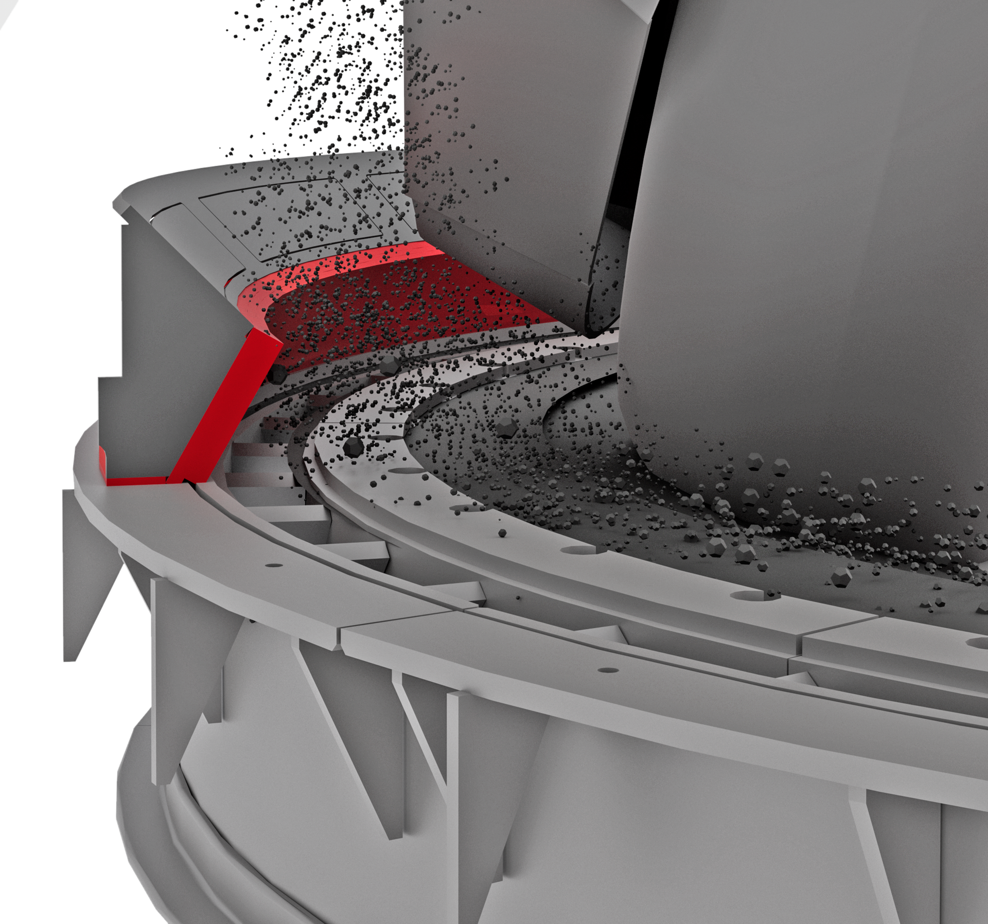 MPS Coal Pulverizer Modernization - Patented Rotating Vane Wheel