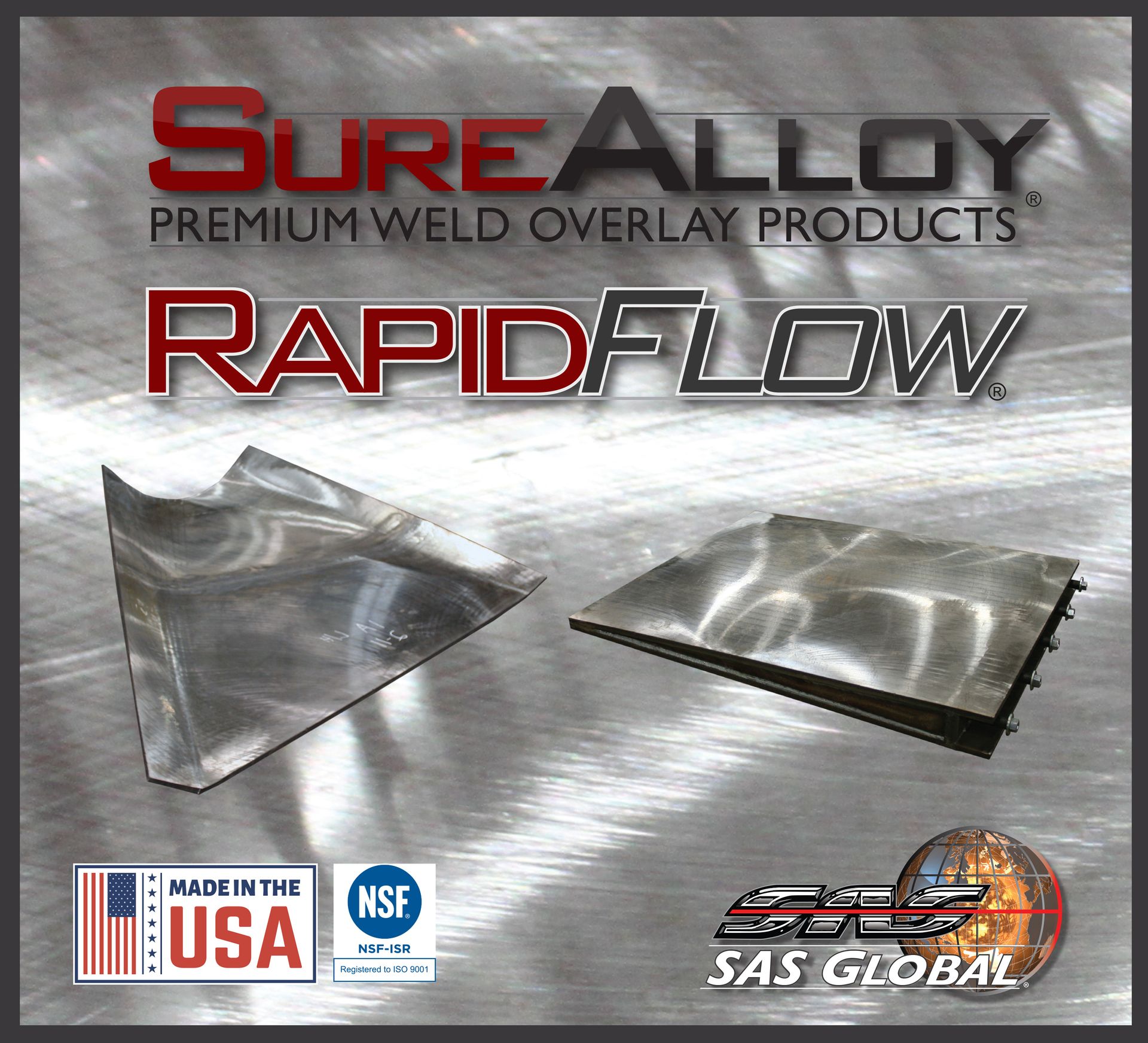 Premium Smooth Surface Carbide Overlay Plate