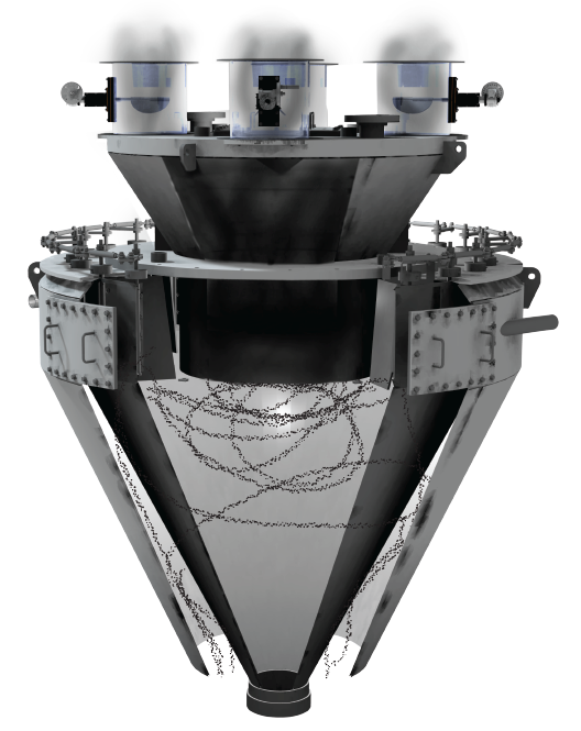 balance fuel piping - coal mill - balanced air to fuel ratio - SAS patented diffusion technology