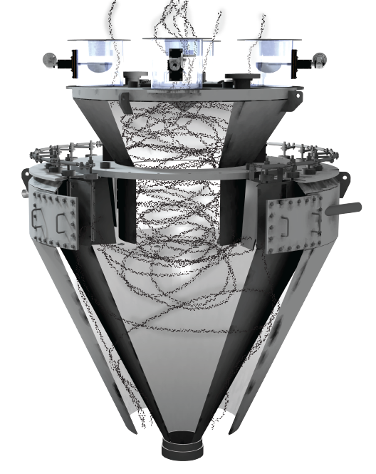 unbalanced fuel piping - coal mill