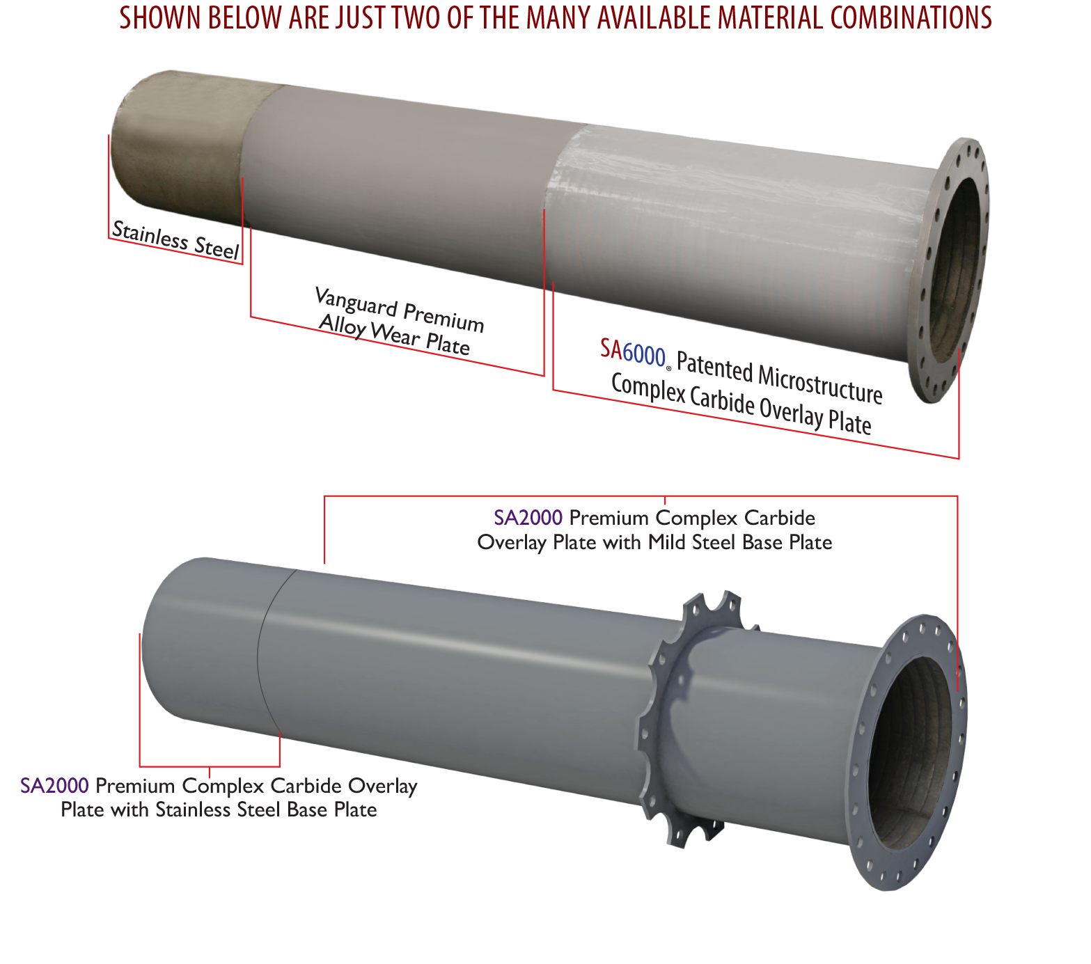 wall fired burner tubes - burner barrels