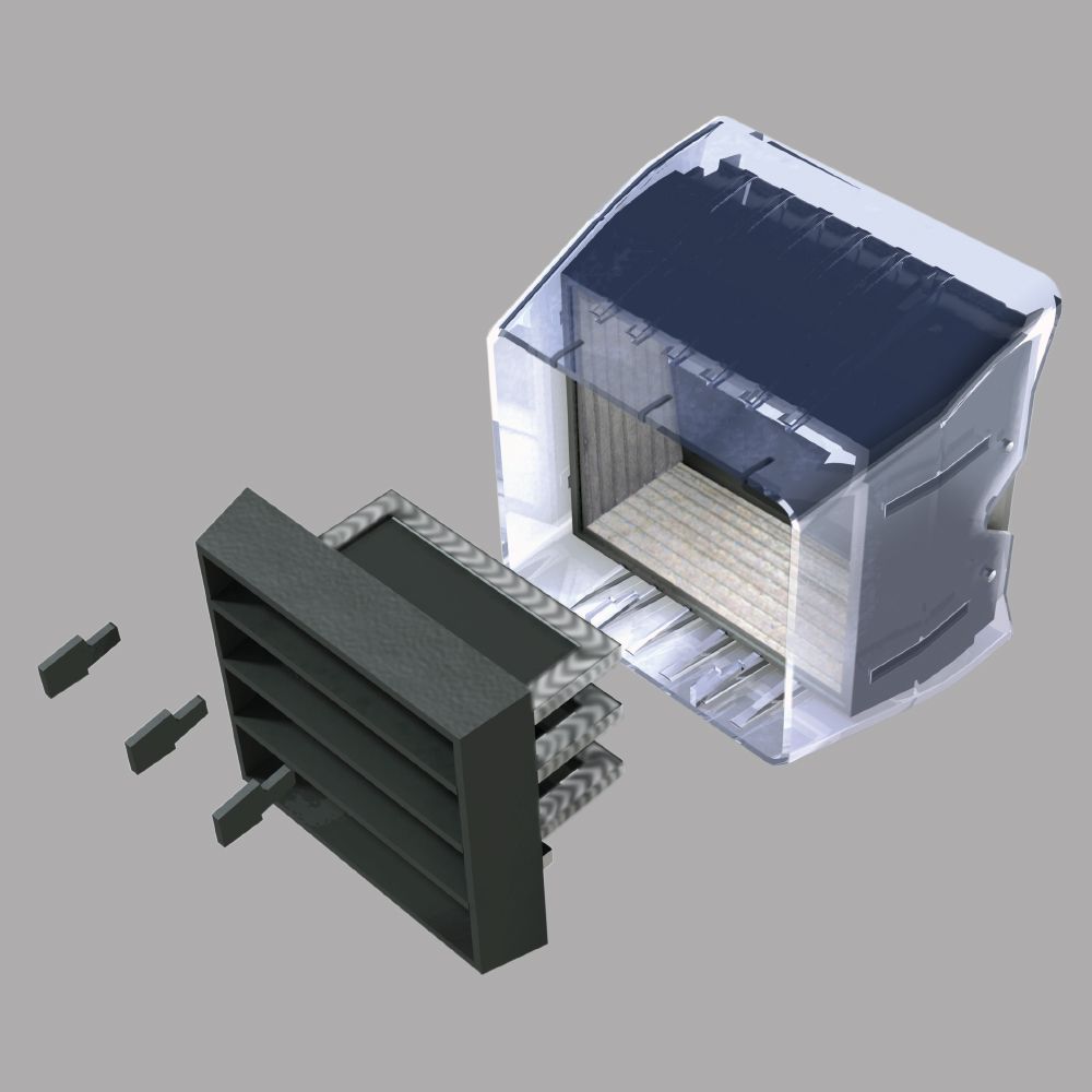Coal fired boiler - t-fired fired burner components - Corner fired burner components