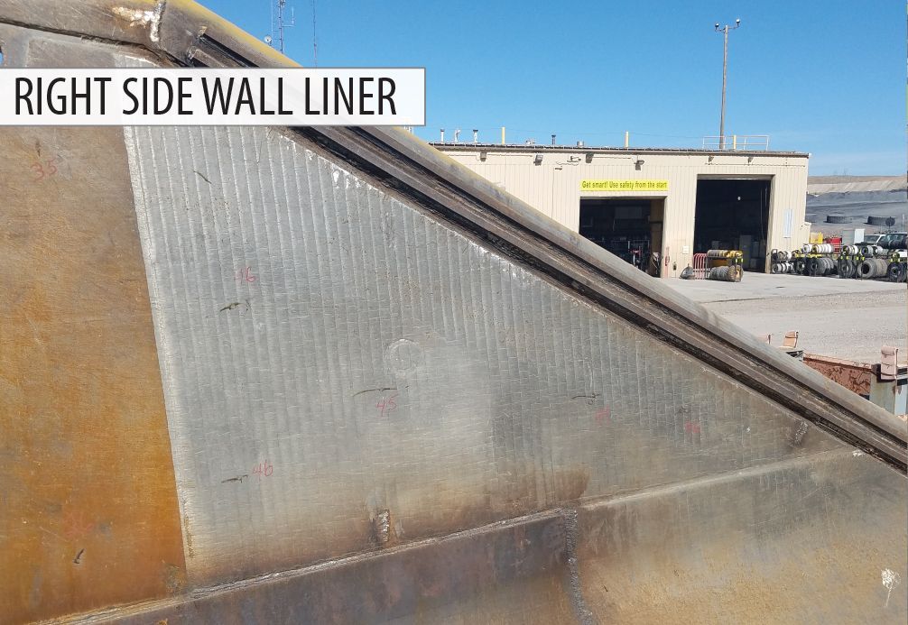 SA1750CR Premium Chromium Carbide Overlay Plate Haul Truck Bed Liner
