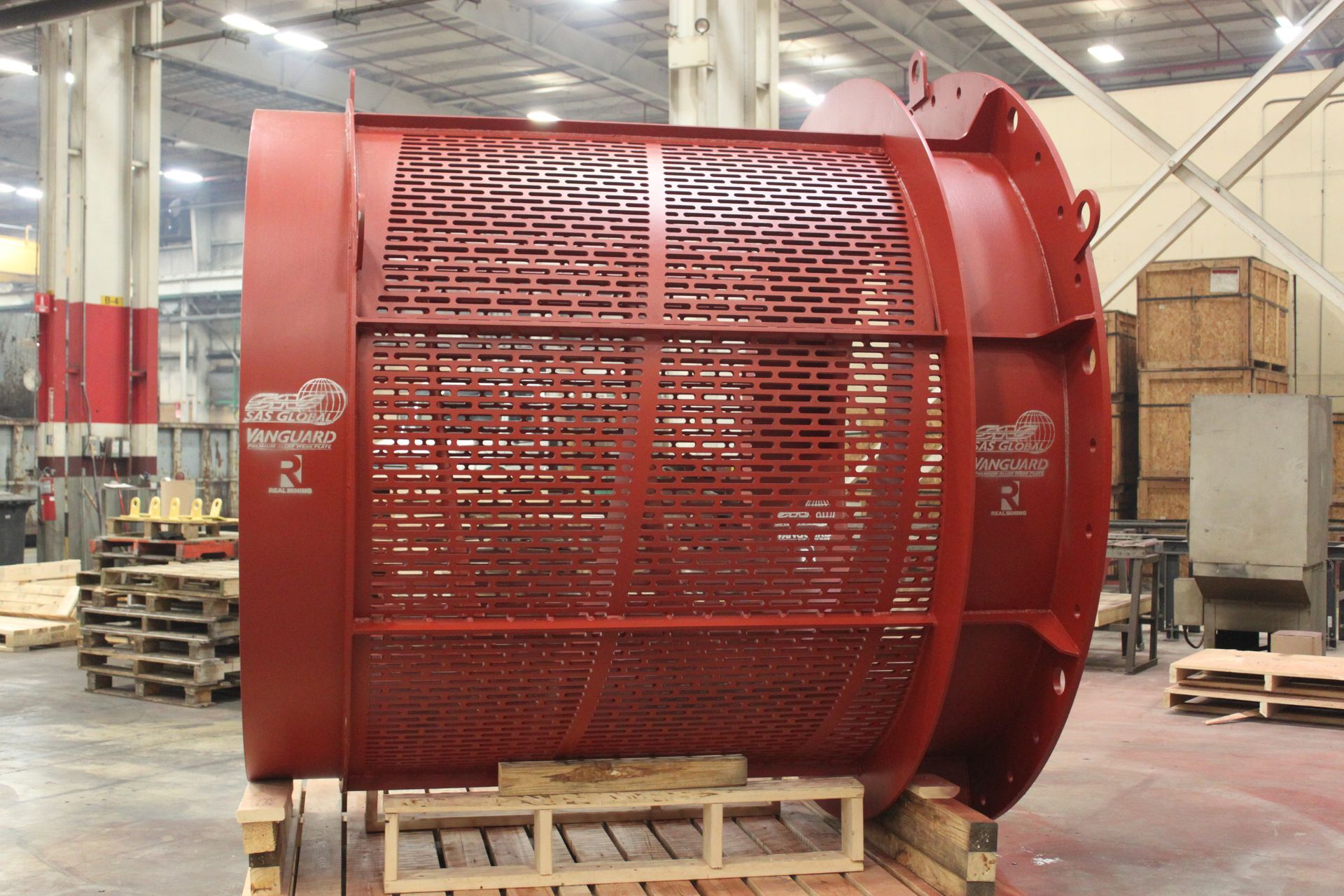 Trommel screen - wear resistant trommel screen