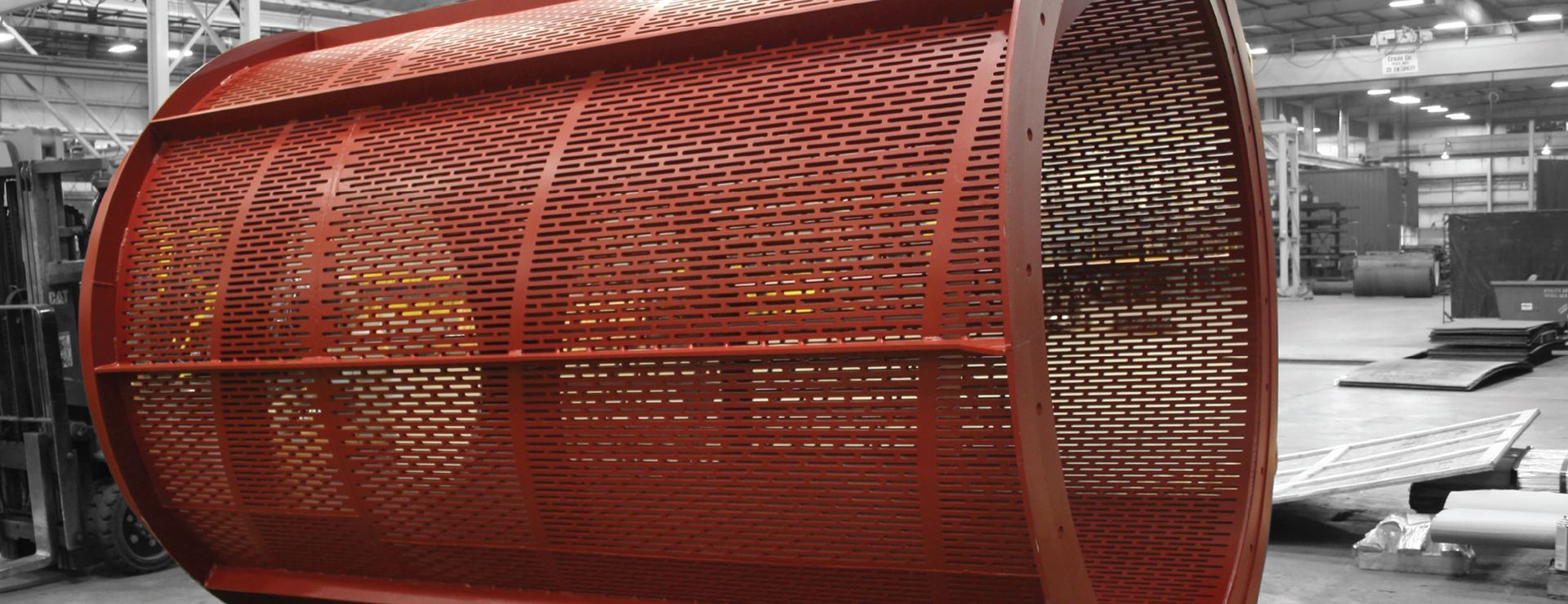 Vanguard 500 brinell premium alloy wear plate trommel screen