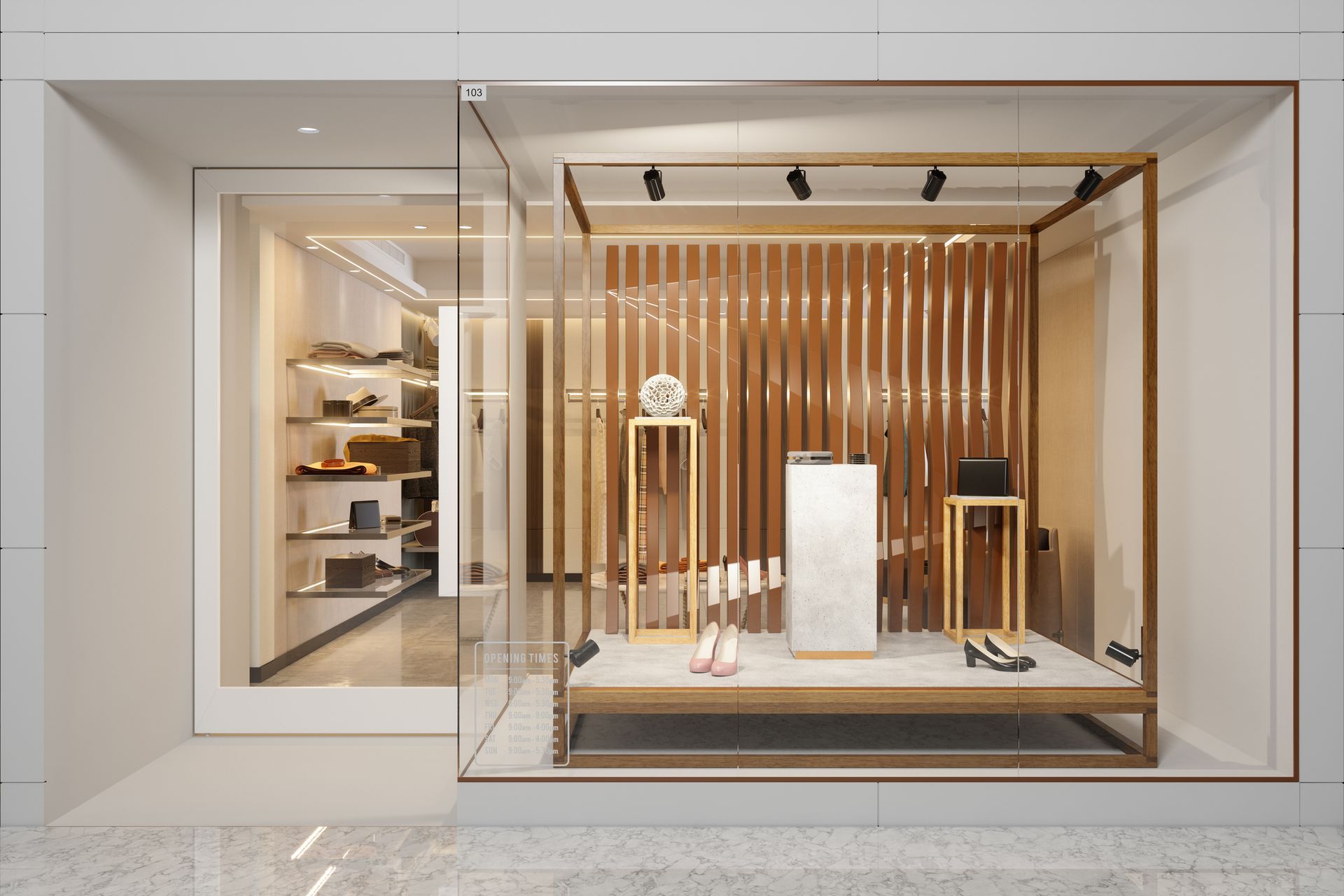Exterior of Clothing Store — Sale, VIC — Madden Glass & Aluminium