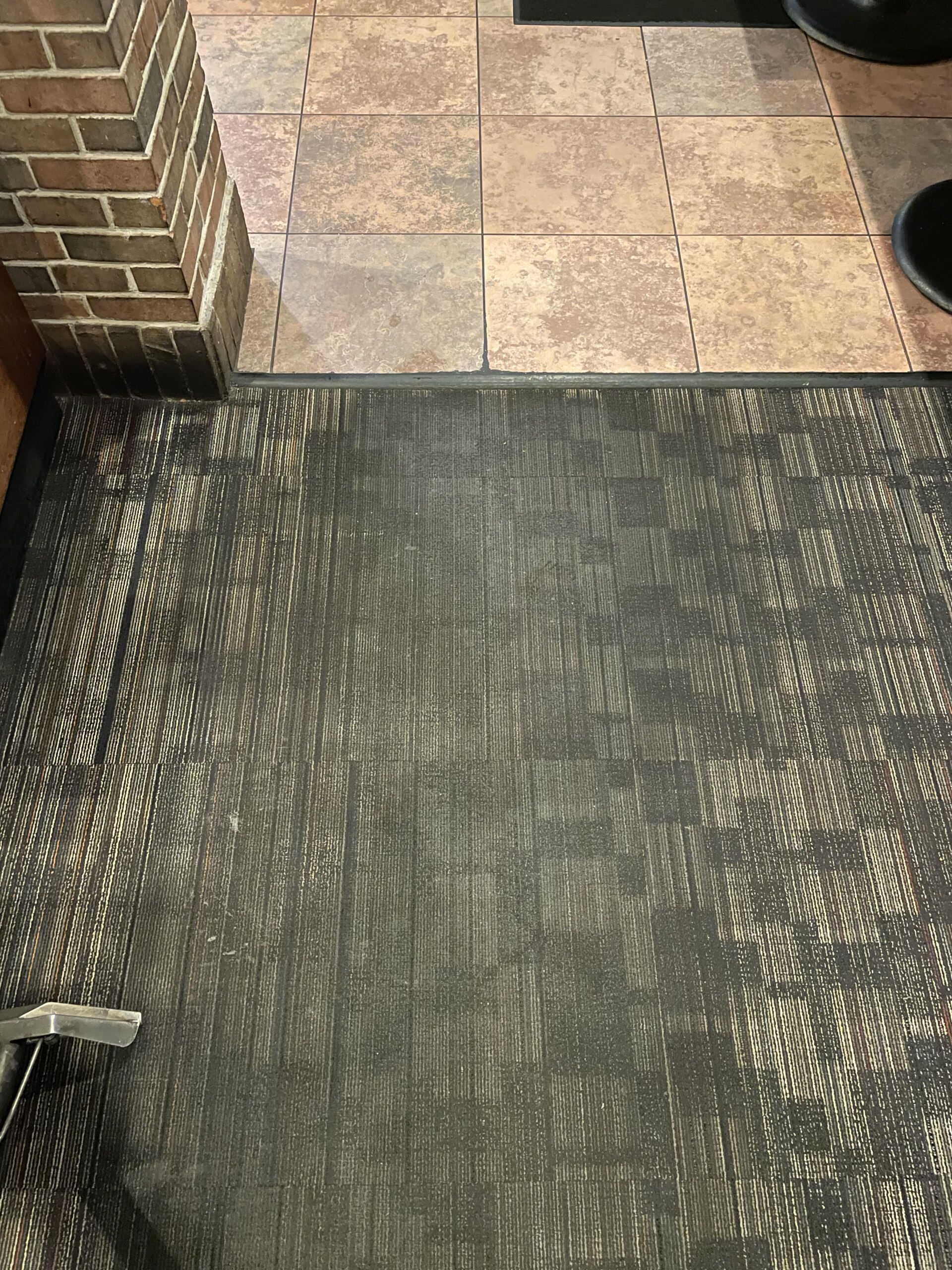 Carpet before