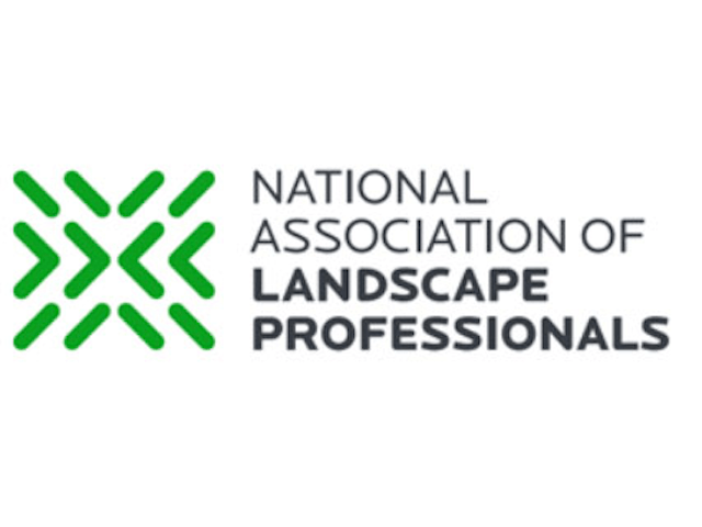 National Association of Landscape Professionals logo: green graphic with text "NATIONAL ASSOCIATION OF LANDSCAPE PROFESSIONALS."