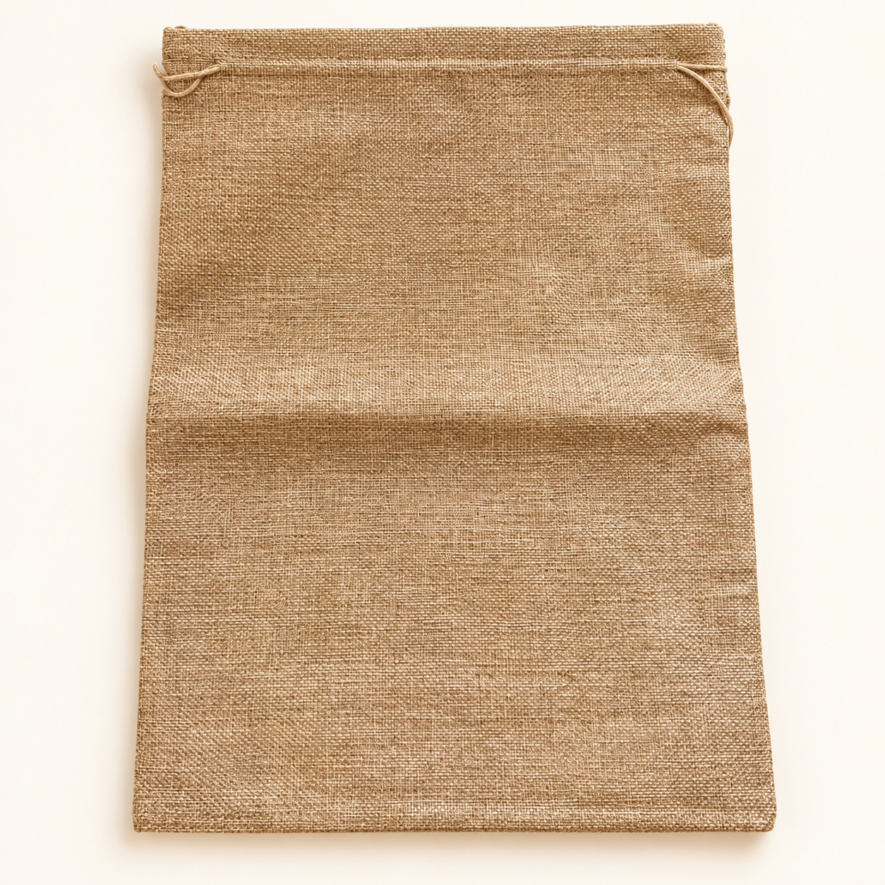 Jute cadeauzak met naam