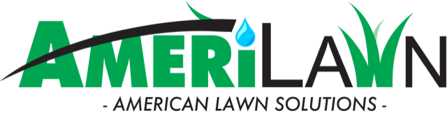 Best Lawn Care Company in Springfield and the Ozarks AmeriLawn Logo in Green Letters | Best lawn care company in Springfield, Ozark, Nixa, Republic