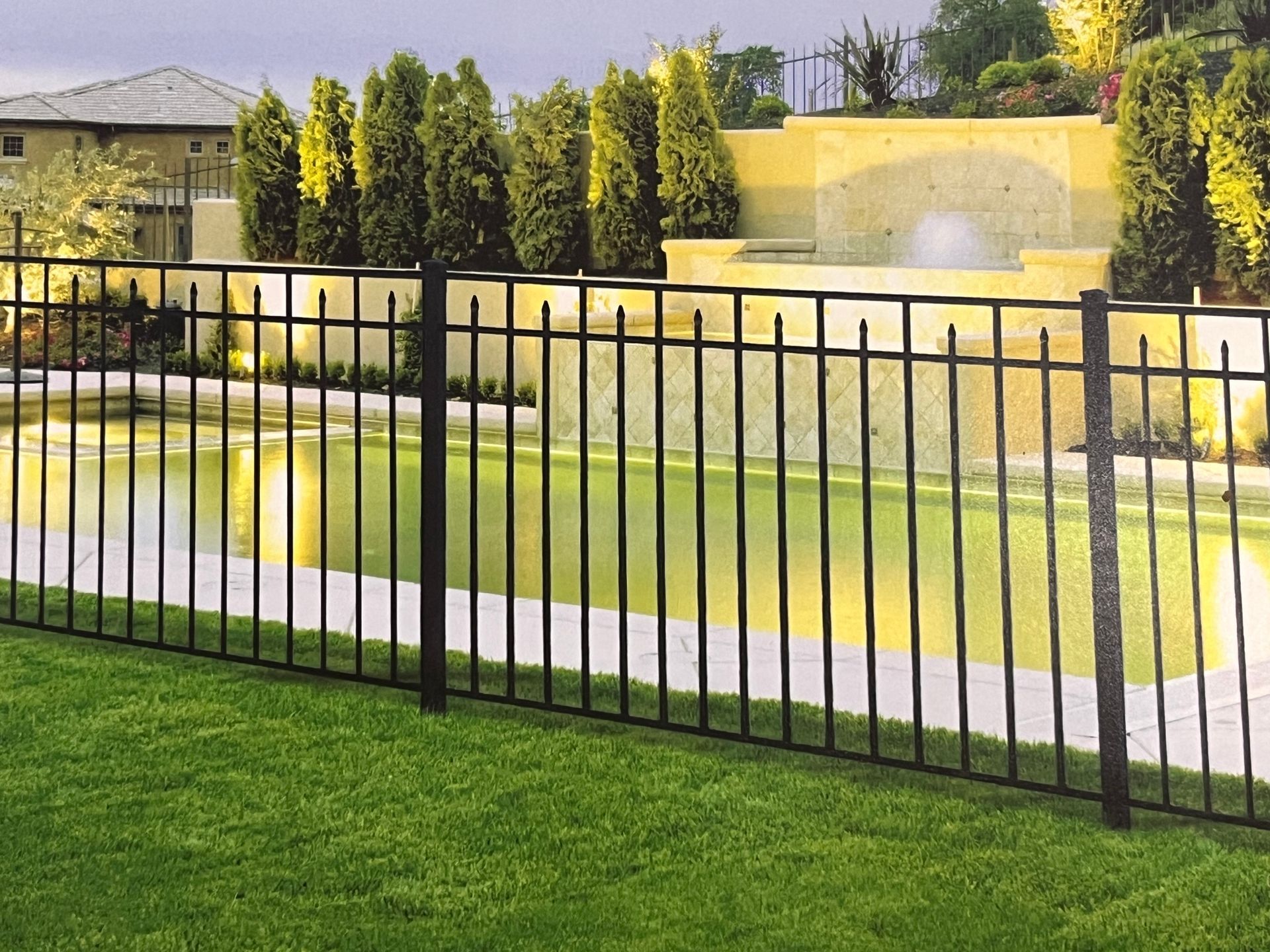Ornamental Fence — Liverpool, OH — Lee Cain Fence and Contracting