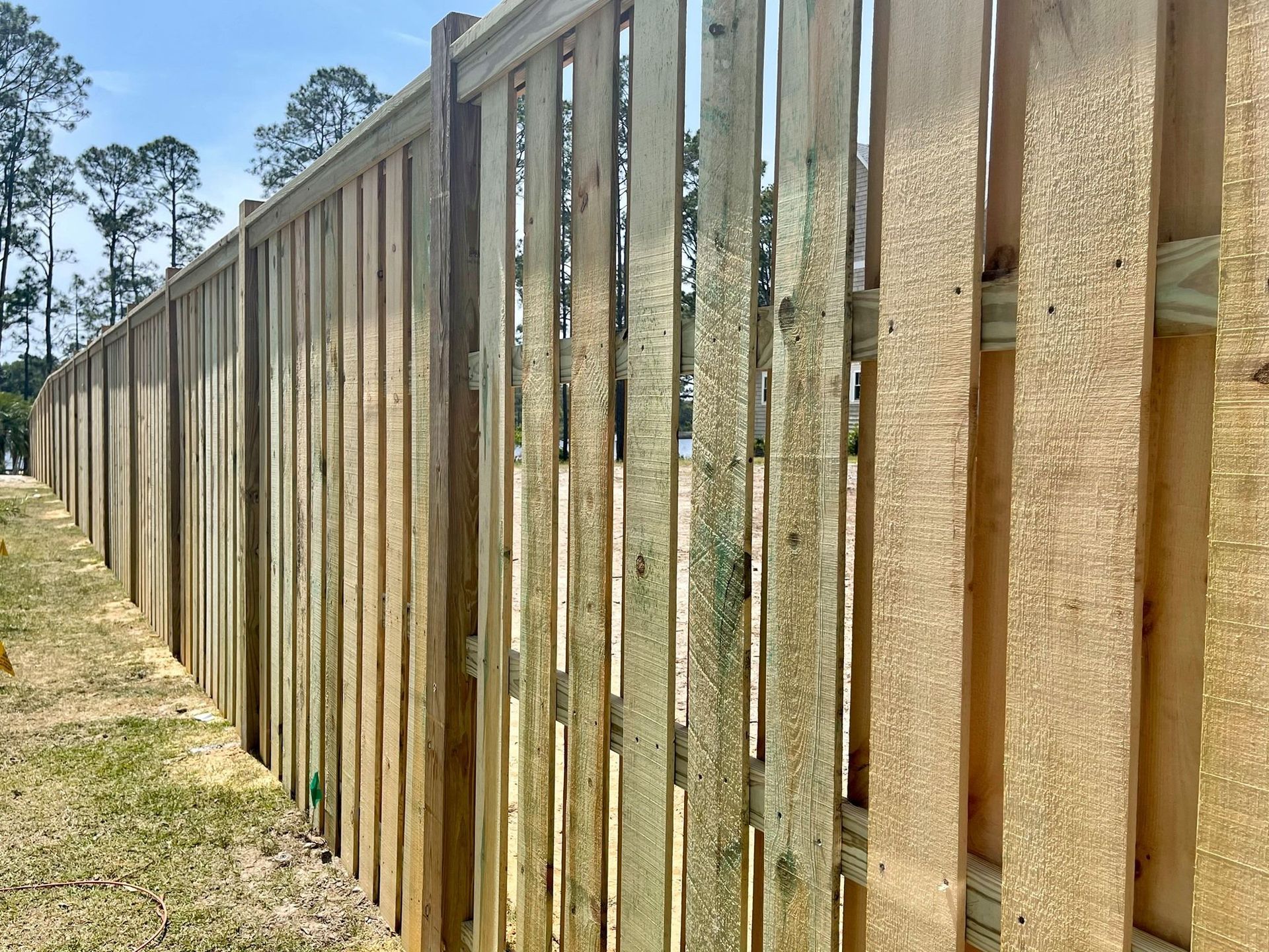 Wooden Fence — Liverpool, OH — Lee Cain Fence and Contracting