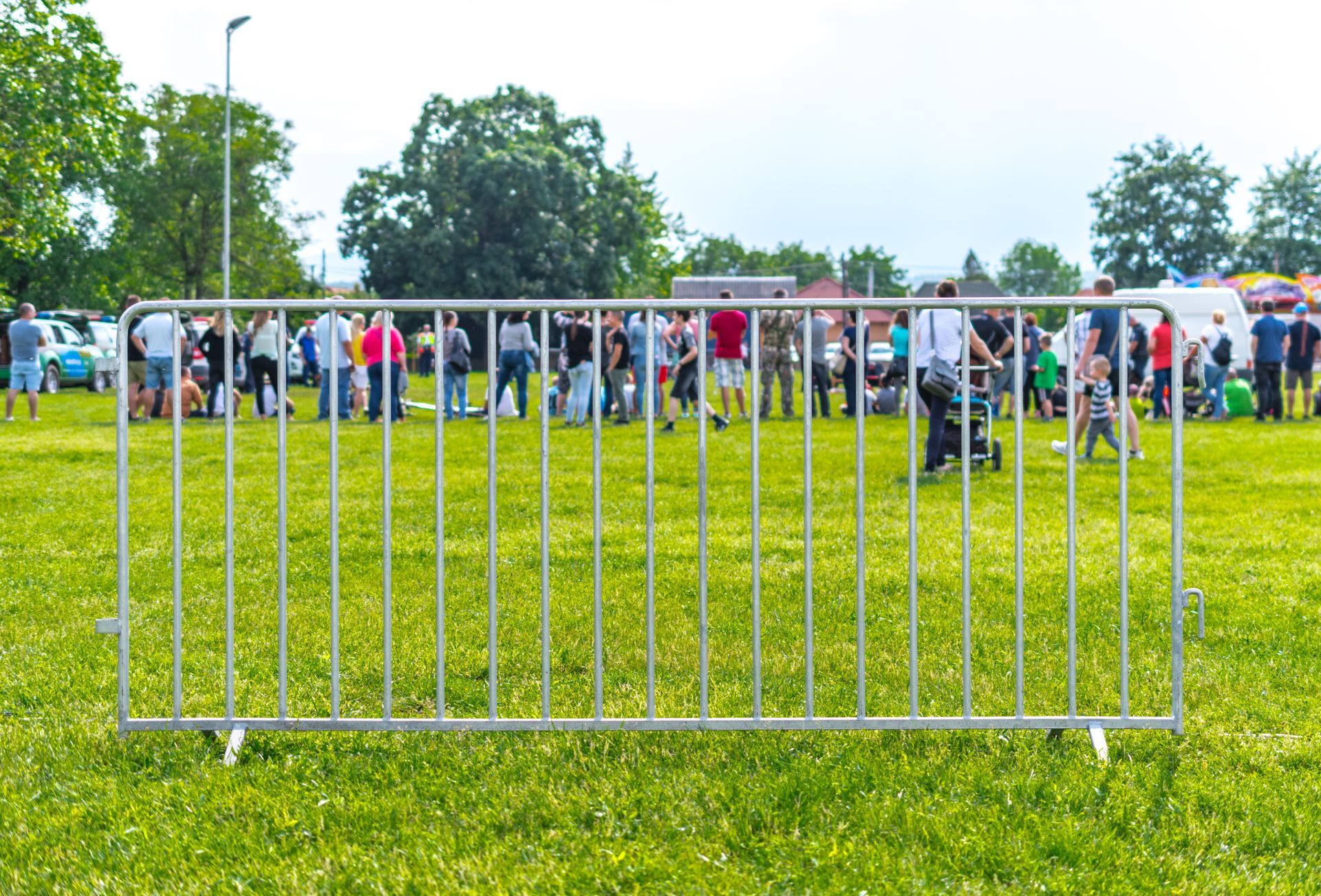 Event Chain Link Fence - A & R Rent-A-Fence