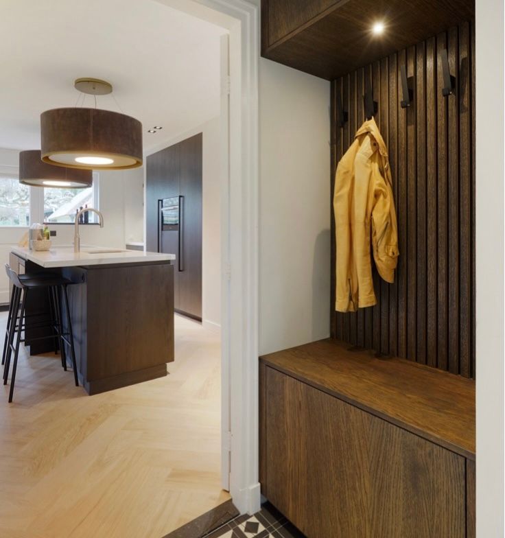 Garderobe, entree, hal inspiratie Villa18 Interieurs