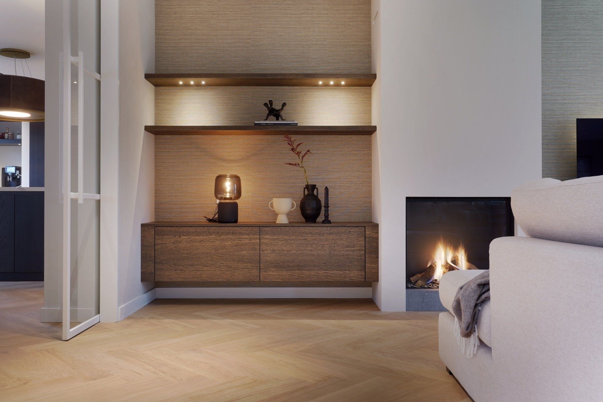 Rietgedekte villa Soest maatwerk dressoir | Villa18 Interieurs