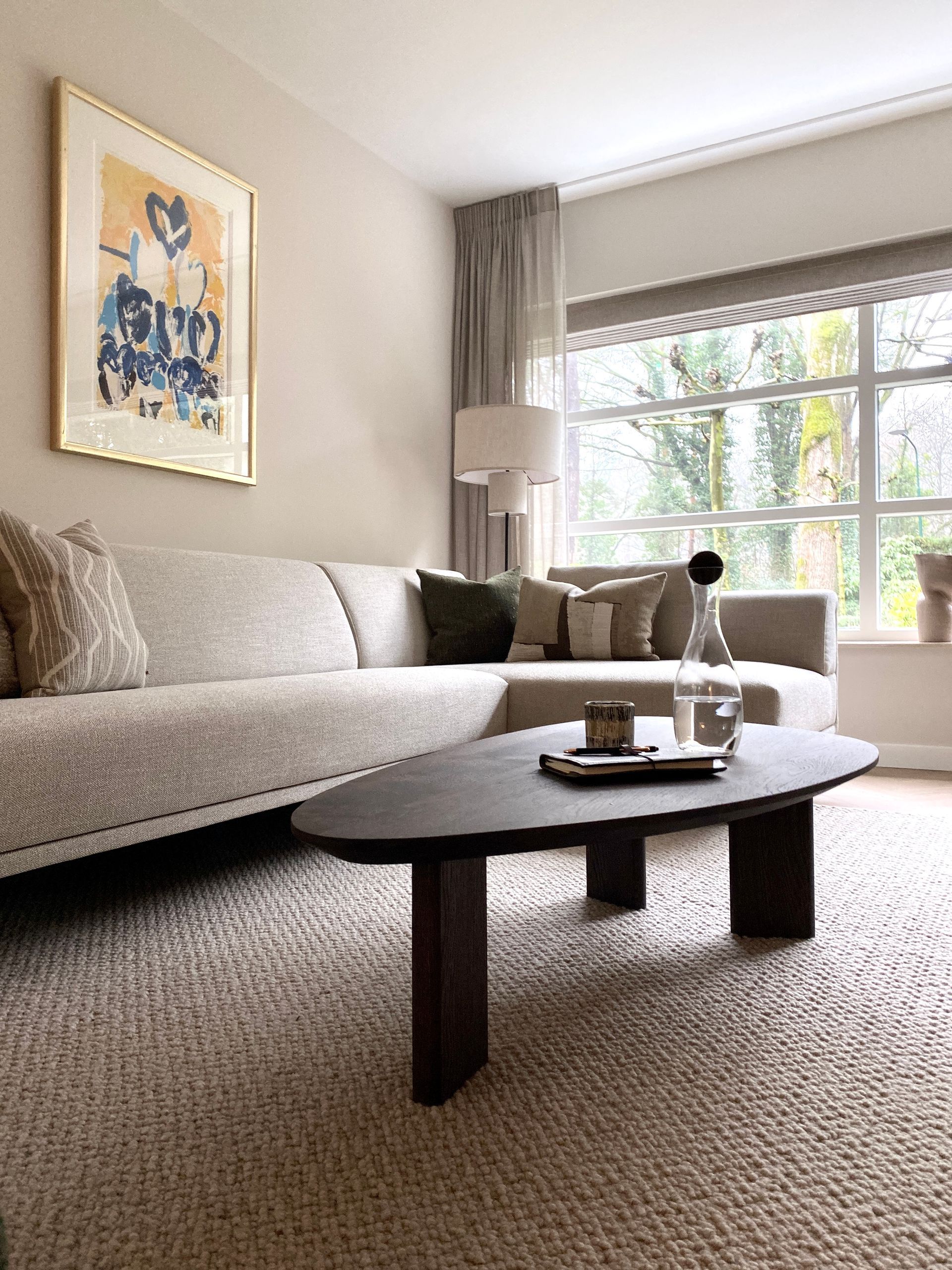 Metamorfose moderne villa Soest woonkamer na| Villa18
