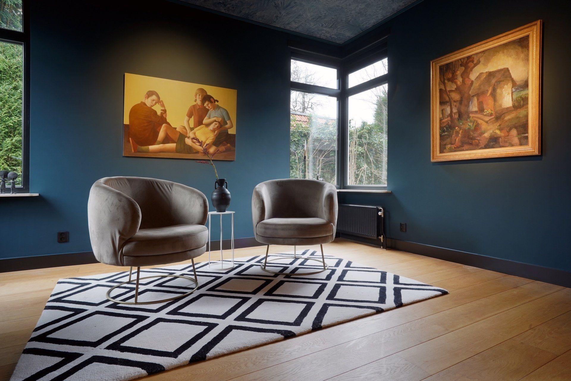 Modern hotel chic interieur villa Soest
