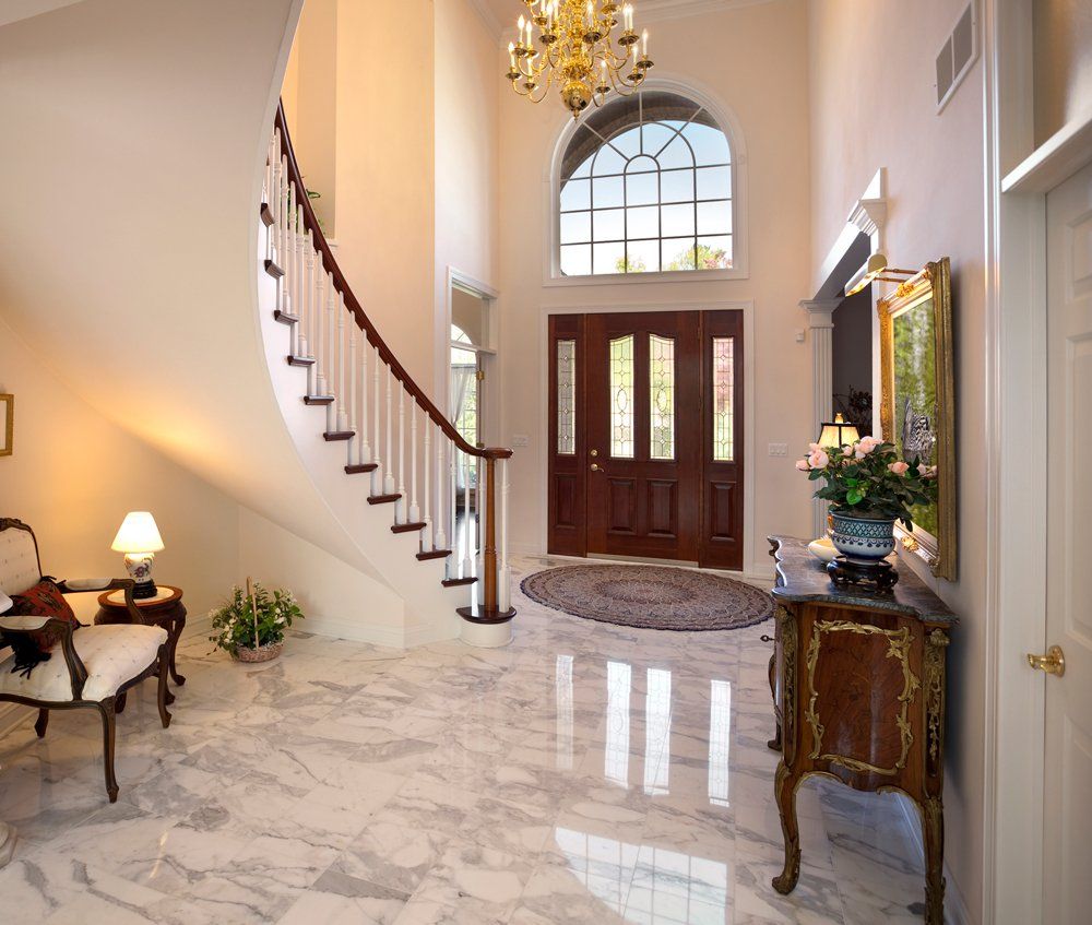 Marble Flooring Home Interior Design — Fort Wayne, IN — G & W Flooring