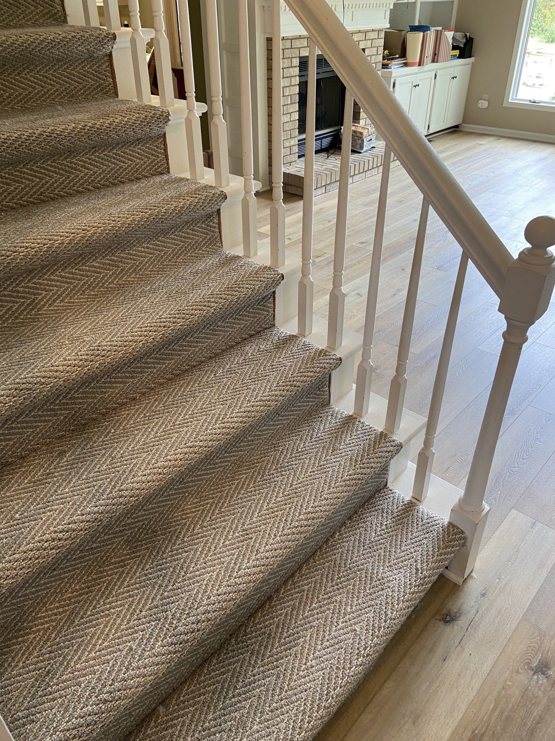 Carpeted Stairs — Fort Wayne, IN — G & W Flooring