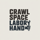 Crawl Space Labor Hand logo