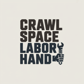 Crawl Space Labor Hand logo