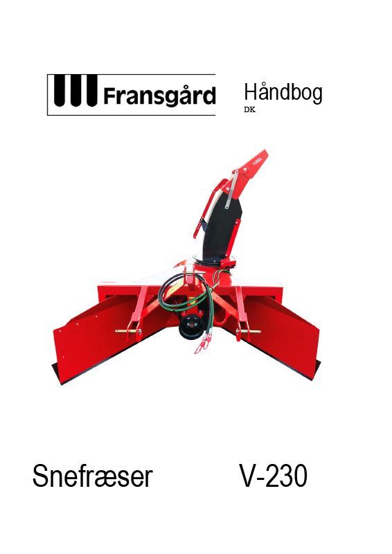 Dansk manual på V-230