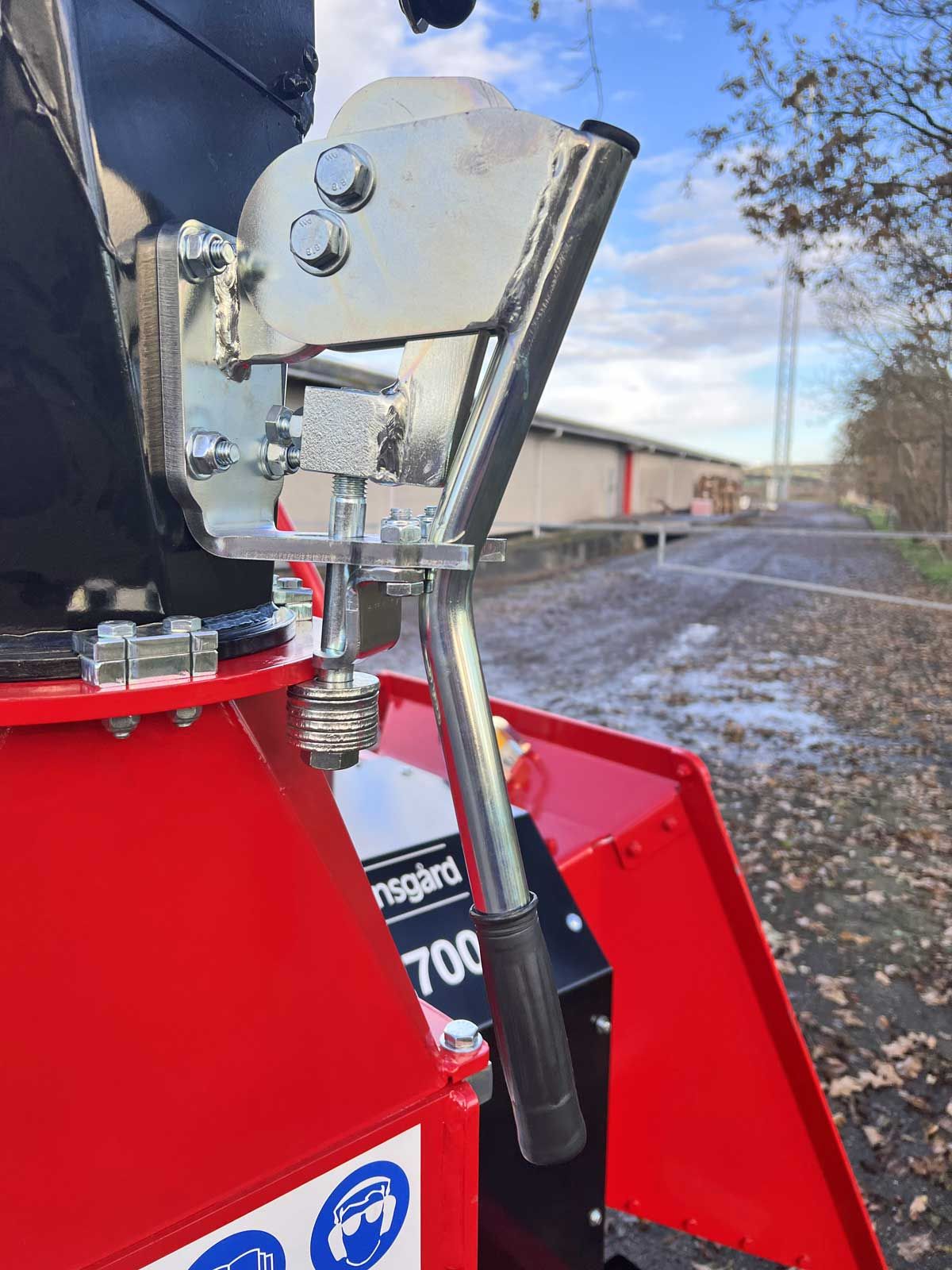 Mechanical swivel spout at PC-2700-PEH