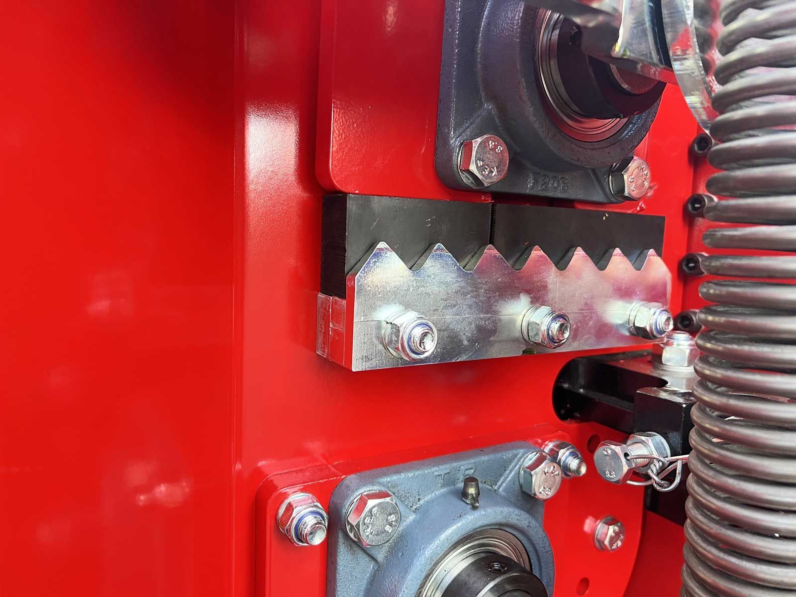 Rubber suspension for rollers on PC-2700-PEH