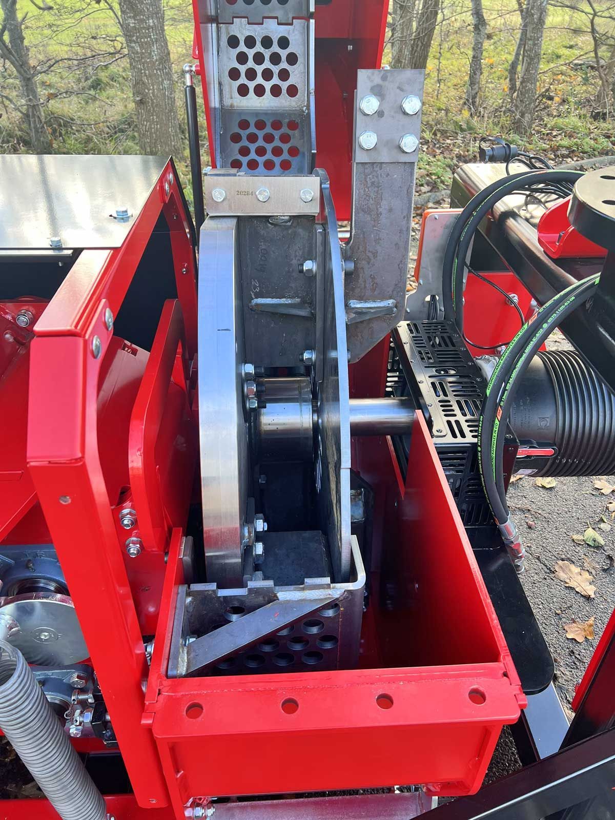 Chopping wheel at PC-2700-PEH
