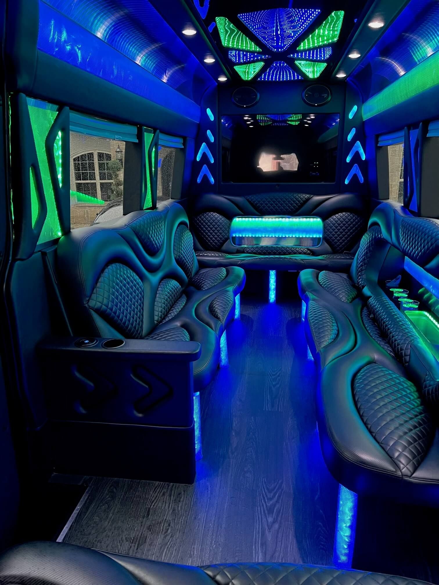 sprinter limo party bus van