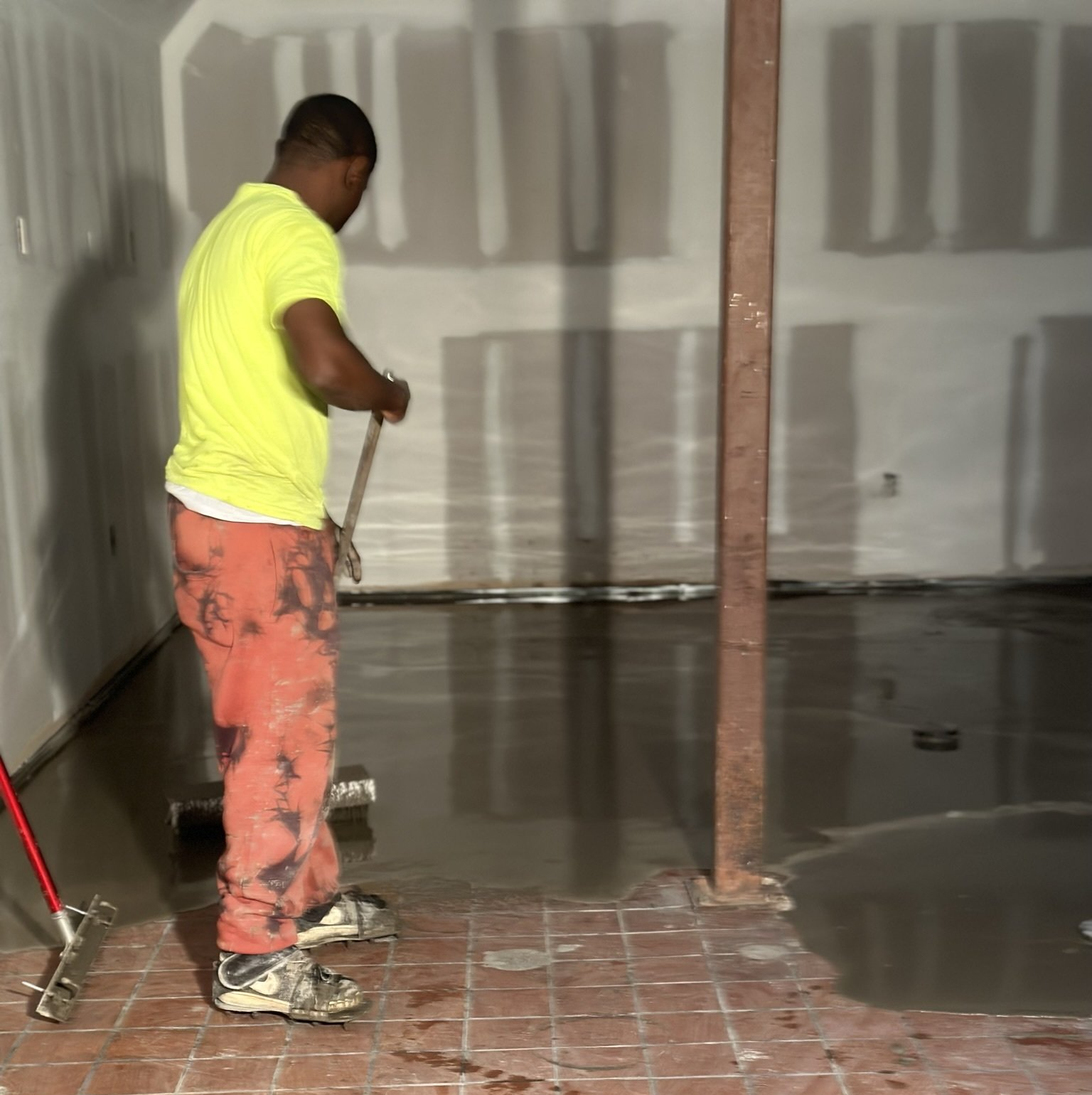 Self-leveling Floor Installation