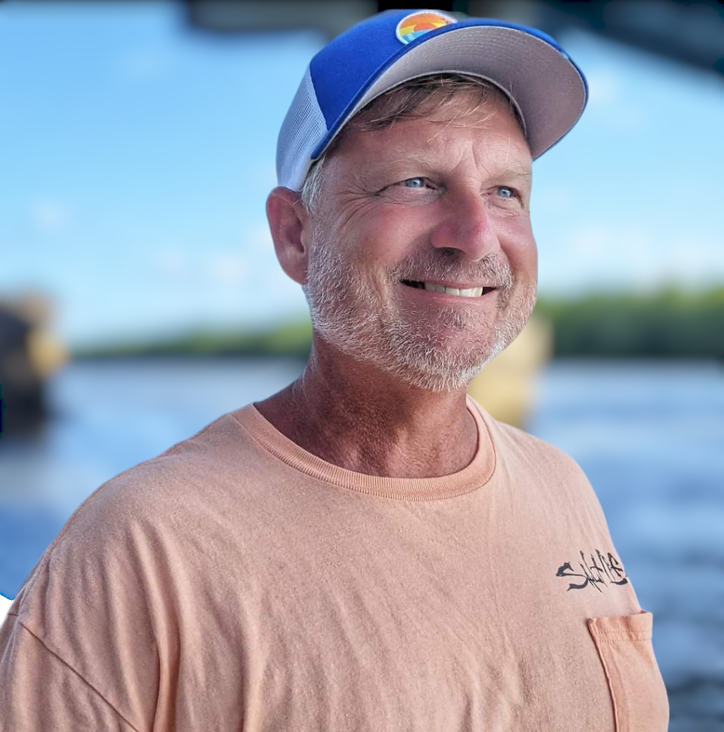 Dave Clayton with Pawleys Island Peeps