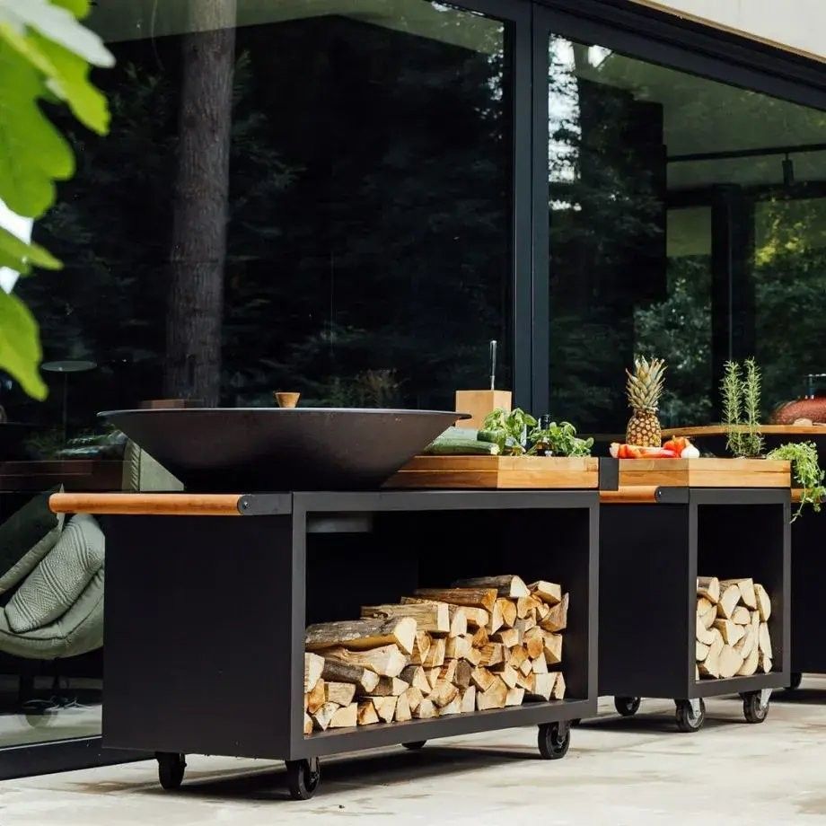 Barbecue a legna professionale Ofyr