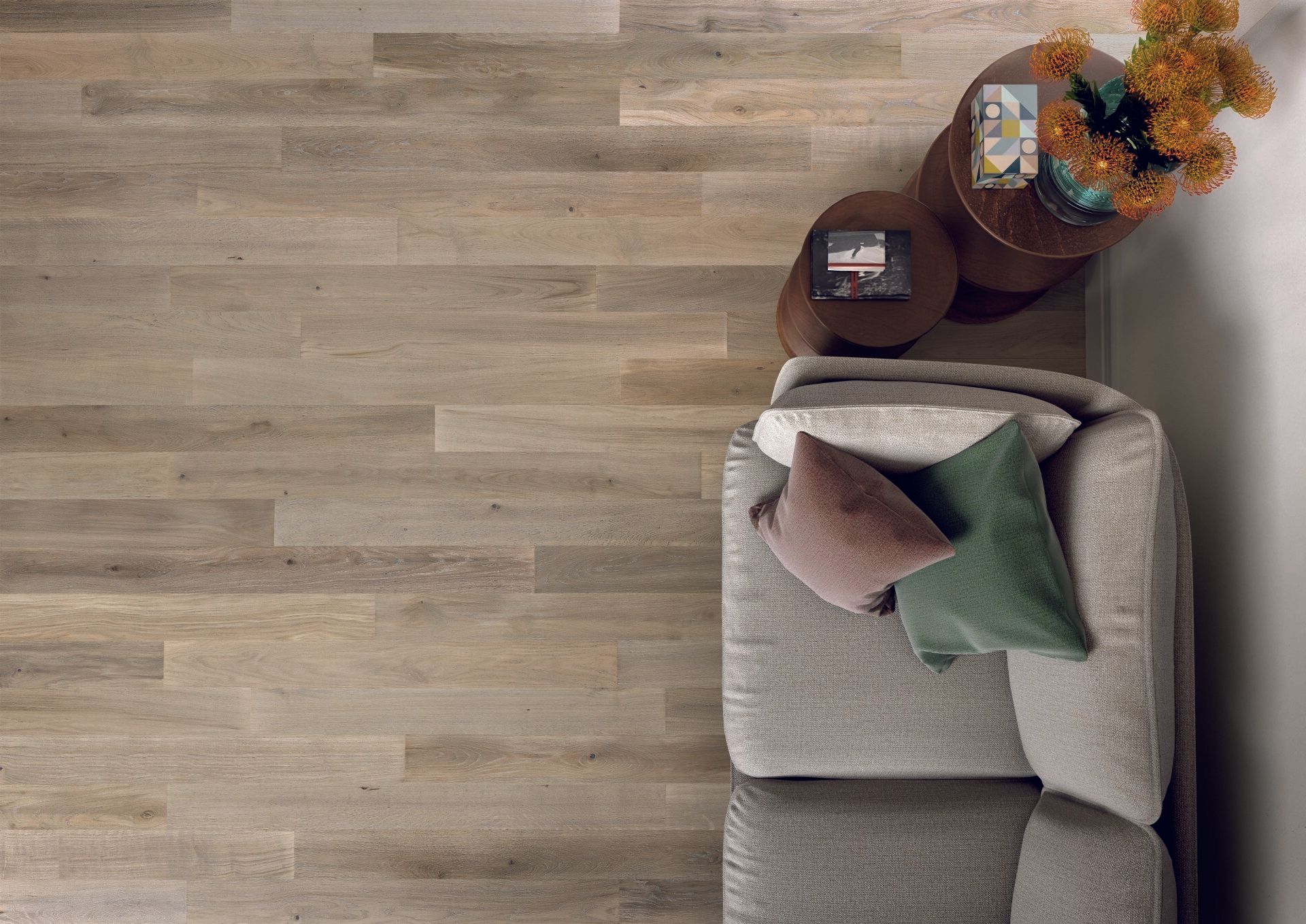 Parquet Woodco Slim rovere argento