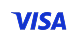 Visa logo in blue text on a white background | Pete's Automotive